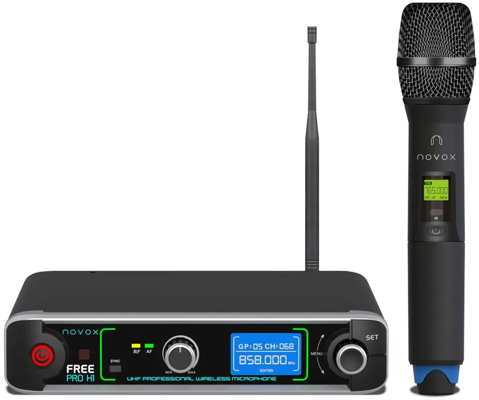 Sistem microfon wireless NOVOX FREE PRO H1 cu un microfon