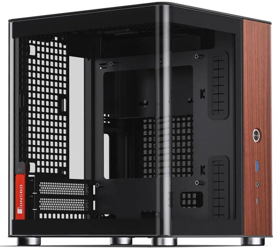 Carcasa PC Jonsbo  TK0 PC    Holz  Black