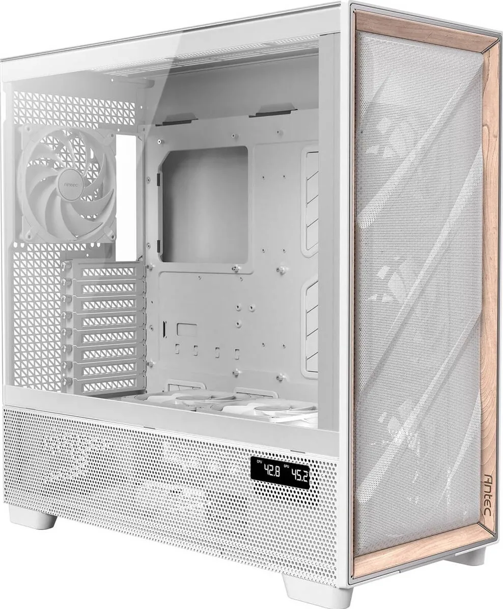 Carcasa PC Antec FLUX PRO White White