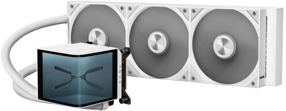 Cooler TRYX PANORAMA 360 AiO, 3D-AMOLED-Display - 360mm, White
