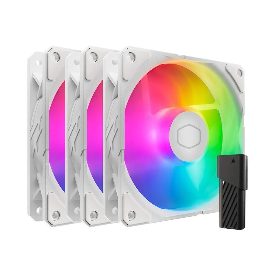 Cooler Master SickleFlow Edge 120 ARGB 3-in-1 Lüfter - weiß