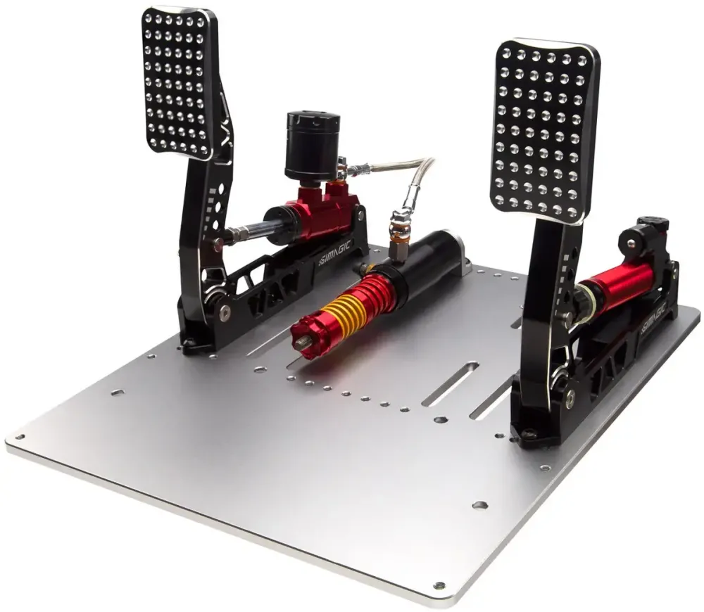 Simagic Set de 2 pedale Simagic P2000, celula de sarcina de 100 kg