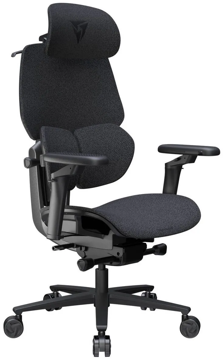 Scaun Gaming ThunderX3 FLEX Pro, ergonomic - material textil, gri
