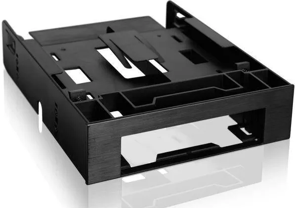 Adaptor ICY Dock 3,5" -> 5,25" + 2x6,3cm HDDs/SSDs 7-9,5mm