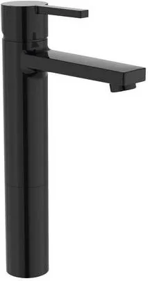 Roca Baterie lavoar monocomanda inalta Naia tehnologie Cold Start titanium black