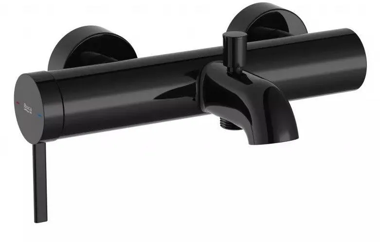 Roca Baterie cada Ona A5A029ECN0, aparenta, diverter, Negru titan lucios