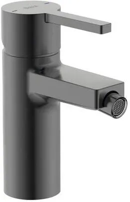 Roca Baterie bideu monocomanda Naia brushed titanium black