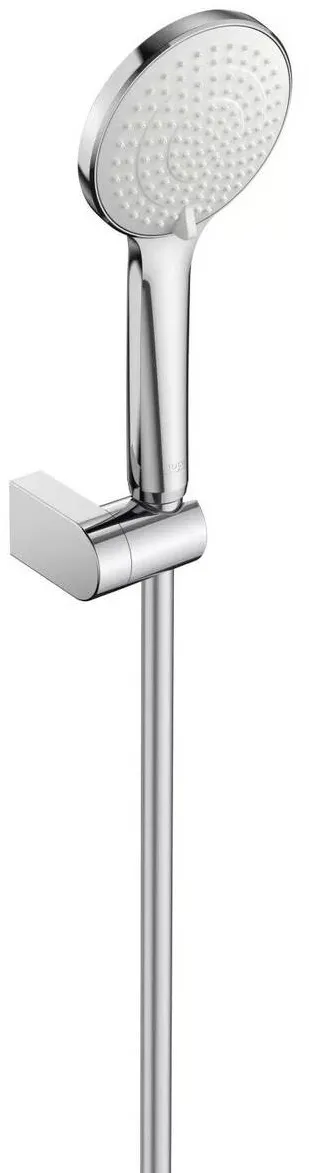 Roca Set para dus Sensum A5BG309C00, 110 mm, 3 functii, furtun/suport, Crom