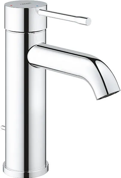 Grohe Baterie lavoar Essence 23591001, marimea S, monocomanda, limitator, set evacuare cu tija, Crom