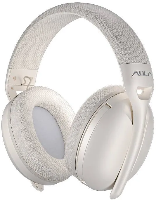 Casti Over-Head AULA S6 Champagne Headphones