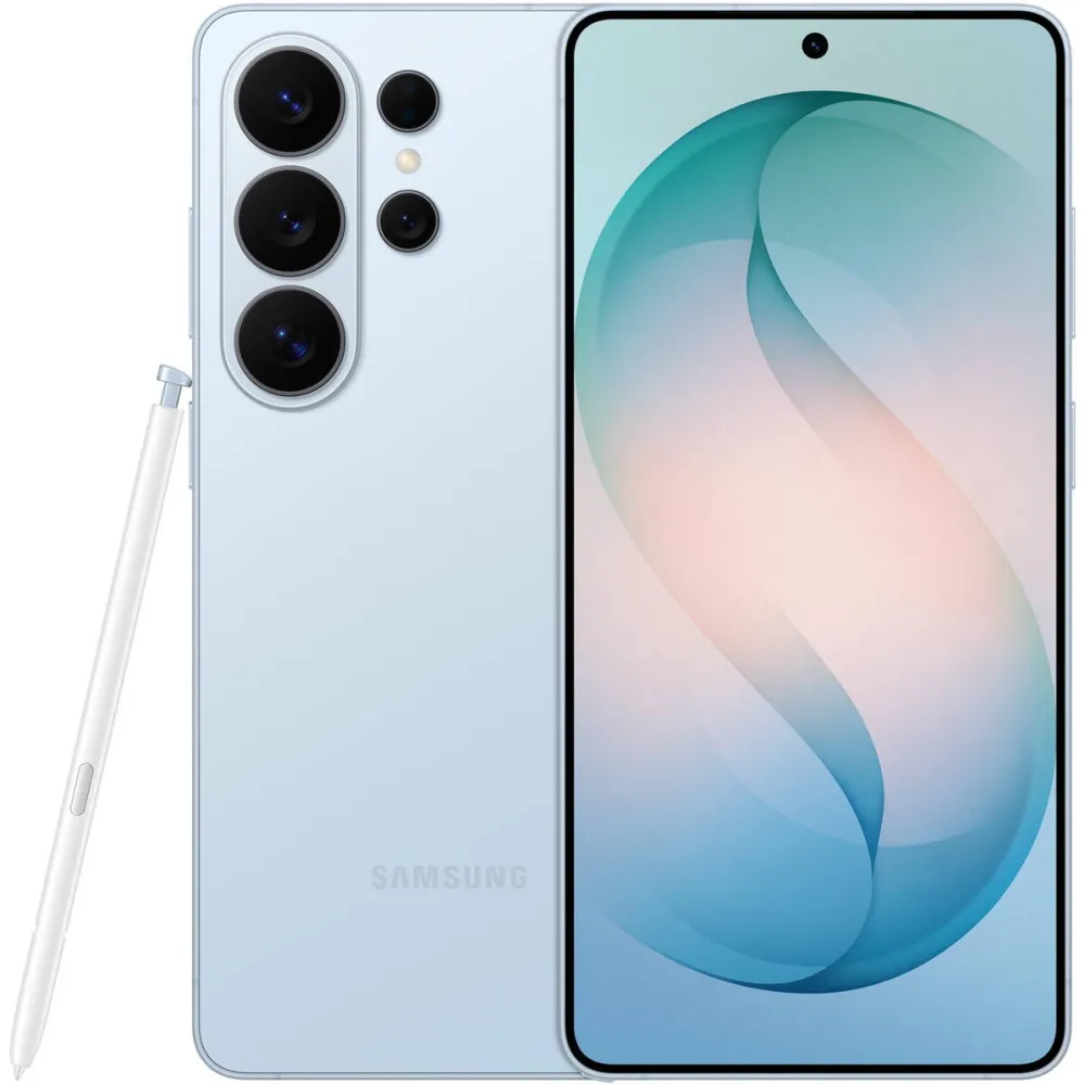 Smartphone Samsung Telefon mobil Samsung Galaxy S26 Ultra, Dual SIM, 16GB RAM, 1TB, 5G, Sky Blue
