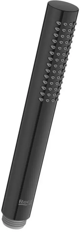 Roca Para dus Stella A5B9B61CN0, racord 1/2 inch, 25 mm, 1 functie, lucios, Negru titan