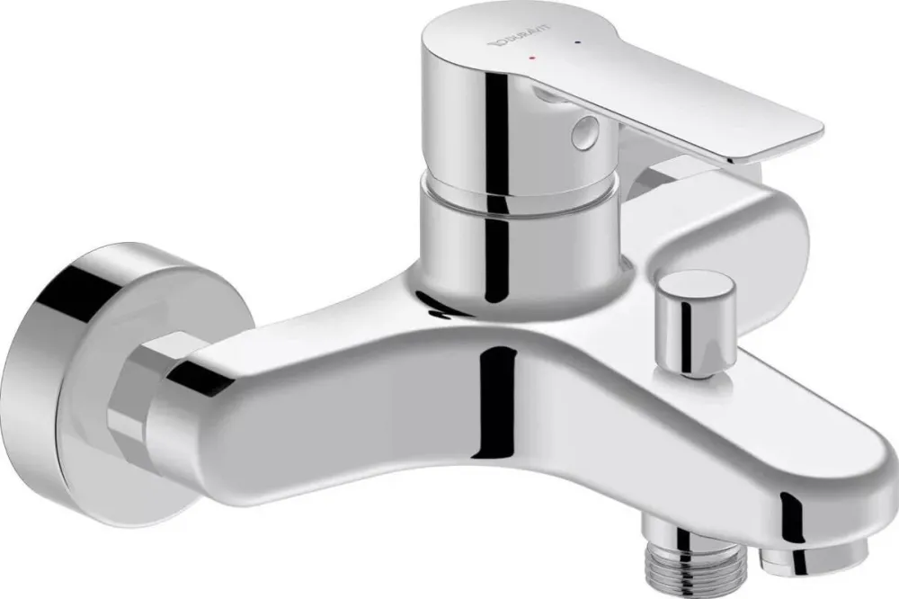 Duravit Baterie cada A.1 A15230001010, aparenta, diverter, monocomanda, cartus ceramic, Crom lucios