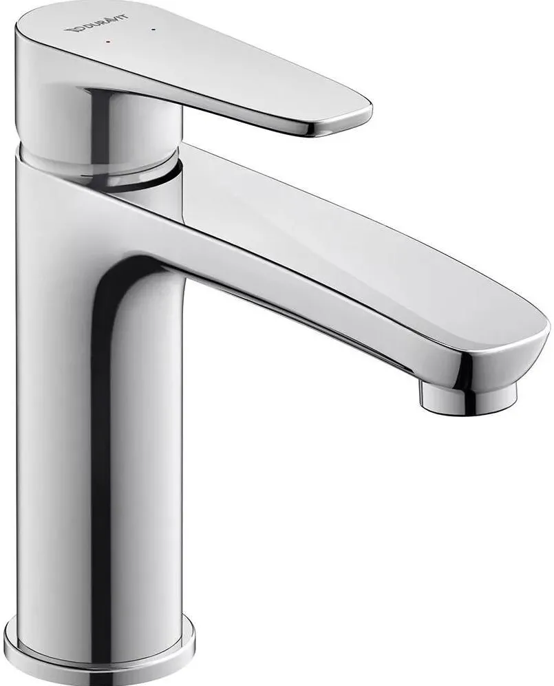 Duravit Baterie lavoar B.1 B11020002010, marime M, cartus ceramic, monocomanda, 169 mm, Crom lucios