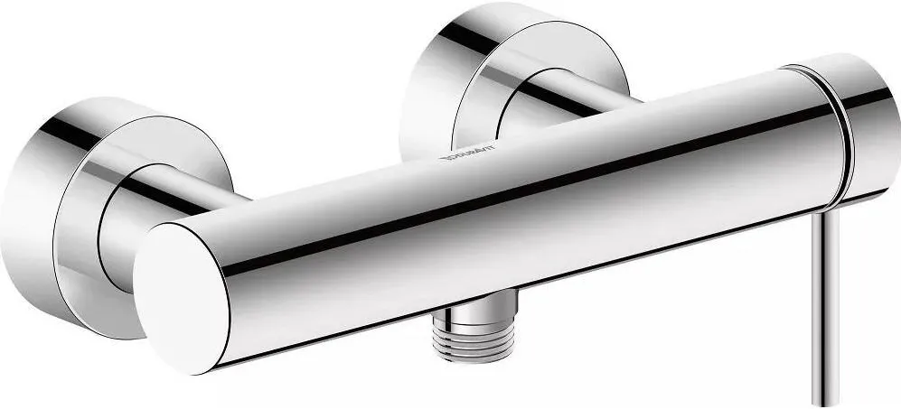 Duravit Baterie dus Circle CE4230000010, aparenta, monocomanda, cartus ceramic, Crom lucios