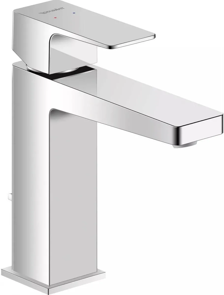 Duravit Baterie lavoar Manhattan MH1020001010, marime M, cartus ceramic, monocomanda, 170 mm, ventil, Crom lucios