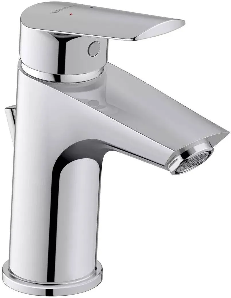 Duravit Baterie lavoar DuraStyle Basic N11010001010, marime M, cartus ceramic, monocomanda, 156 mm, ventil, Crom lucios