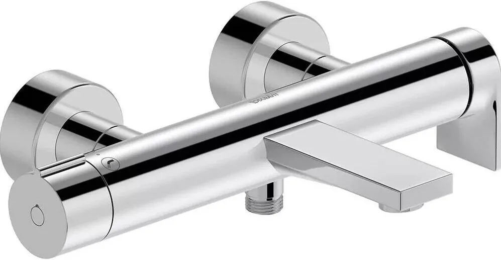 Duravit Baterie cada Tulum TU5230000010, aparenta, monocomanda, cartus ceramic, diverter, Crom lucios
