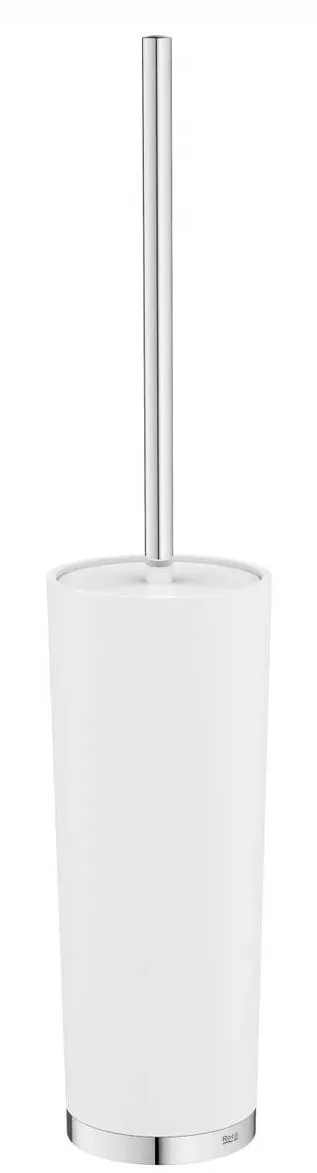 Roca Perie WC Sonata A817735C00, pe podea, metal/plastic, Crom