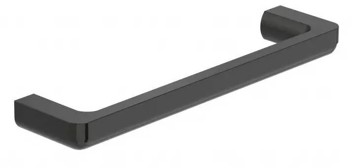 Roca Bara prosop Tempo A817039CN0, montare pe perete, 300 mm, metal, lucios, Negru titan