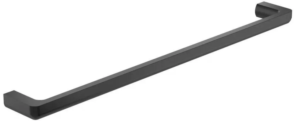 Roca Bara prosop Tempo A817030NM0, montare pe perete, 600 mm, metal, Negru titan mat