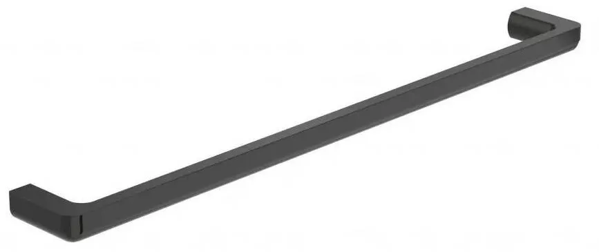 Roca Bara prosop Tempo A817030CN0, montare pe perete, 600 mm, metal, Negru titan lucios