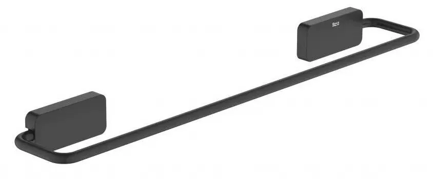 Roca Bara prosop Sonata A817724NB0, montare pe perete, 408 mm, metal, mat, Negru