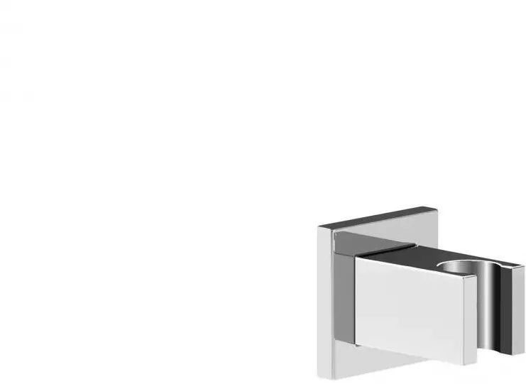 Roca Suport para dus Wall Square A5B1250C00, aparent, universal, Crom