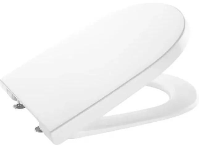 Roca Capac WC The Gap Round A801D20001, compact, plastic, Alb