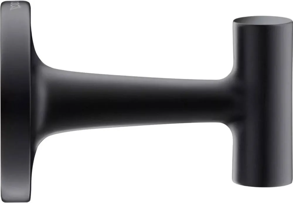 Duravit Agatatoare Starck T 0099294600, montare pe perete, metal, Negru mat