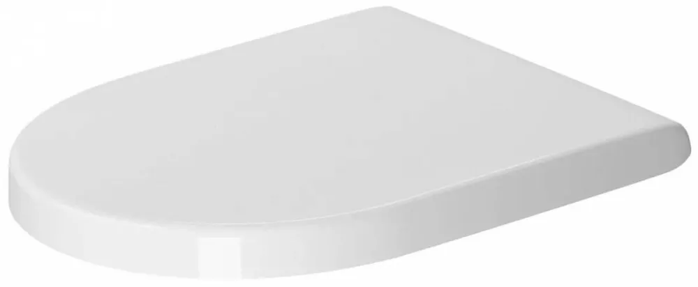 Duravit Capac WC Starck 3, 0062410000, duroplast, Alb