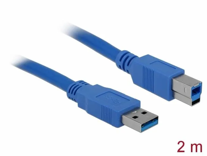 DELOCK 82434, USB cable - USB to USB Type B - 1.8 m