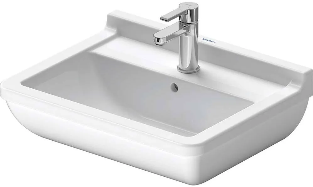 Duravit Lavoar Stack 3, pe perete, 55 x 43 cm, alb, 0300550000