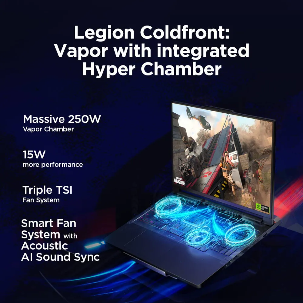 Lenovo Legion Pro 7 16IAX10H 16 WQXGA ULT9-275HX/32GB/2TB/NVIDIA GF RTX 5080 16GB/WIN11 Home/ENG Backlit kbd/2Y Warranty