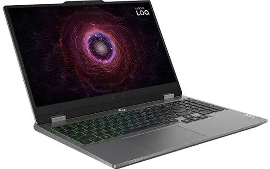 Lenovo LOQ 15ARP9 AMD Ryzen™ 5 7235HS Laptop 39.6 cm (15.6") Full HD 16 GB DDR5-SDRAM 512 GB SSD NVIDIA GeForce RTX 4050 Wi-Fi 6 (802.11ax) NoOS Grey