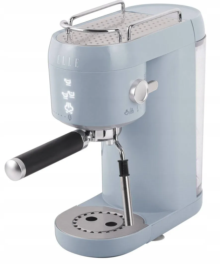 Espressor Elle Home EKCMP801BUEU, 1400 W, 20 bar, Albastru