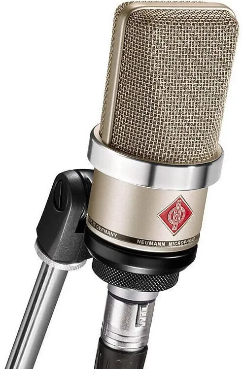 Microfon Neumann Microfon de studio Neumann TLM 102, condensator, cardioid, 20Hz-20kHz, nichel, 52x116mm
