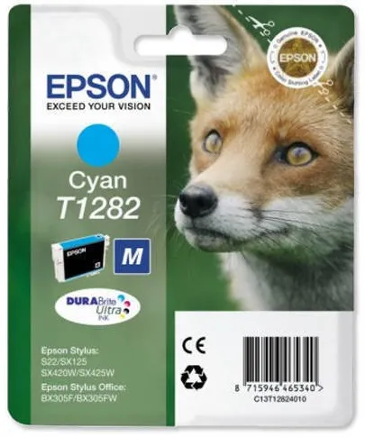 Cartus Imprimanta Epson CYAN C13T12824011 3,5ML ORIGINAL EPSON STYLUS SX420FW