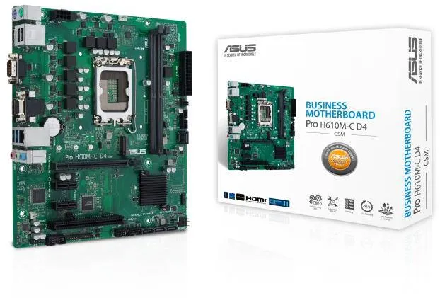 Placa de Baza Asus PRO H610M-C D4-CSM
