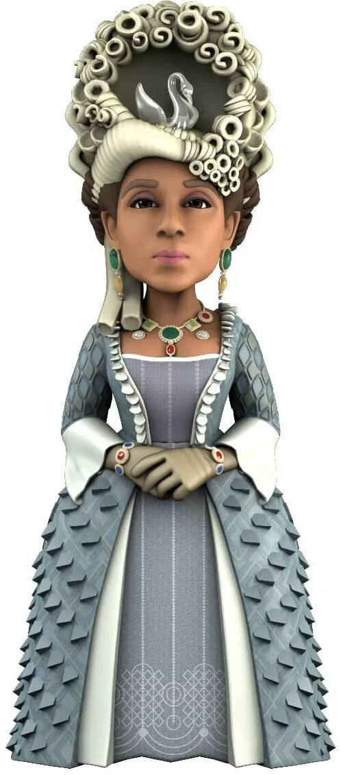 MiniX Figurina Minix Queen Charlotte 12 cm, multicolor, in set, din serialul Bridgerton