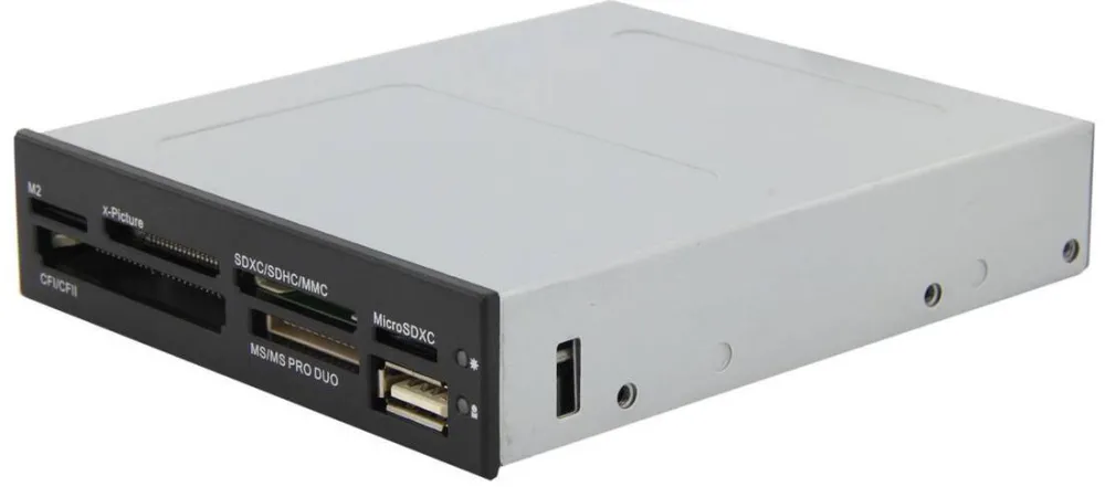 Card Reader StarTech 35FCREADBK3 3.5" Front Bay USB