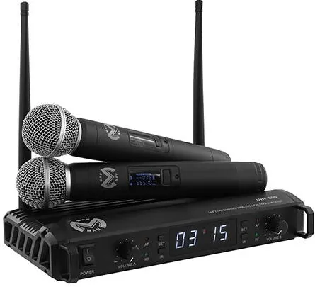 Microfon Mac Mah STATIE 2 MICROFOANE UHF WIRELESS