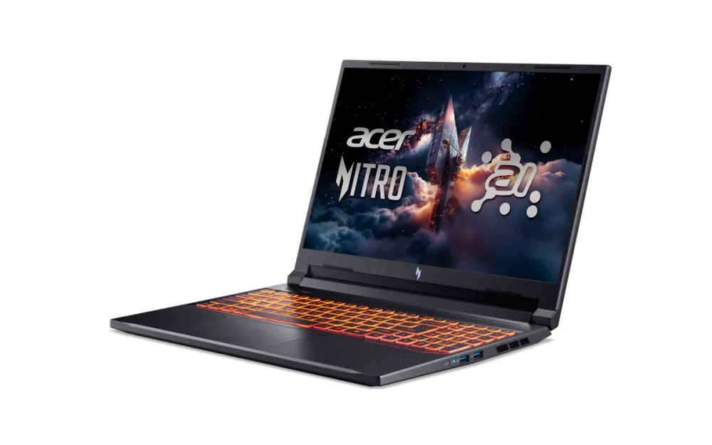Nitro V 16 ANV16-42-R0W6/16"/FHD IPS/AMD Ryzen AI 7-260H/32GB/1TB/Nvidia RTX 5070/Win11Home/Black/2Y Warranty
