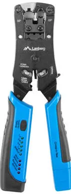 Unelte LANBERG Universal crimping tool RJ-45 RJ-11 + tester NT-0203