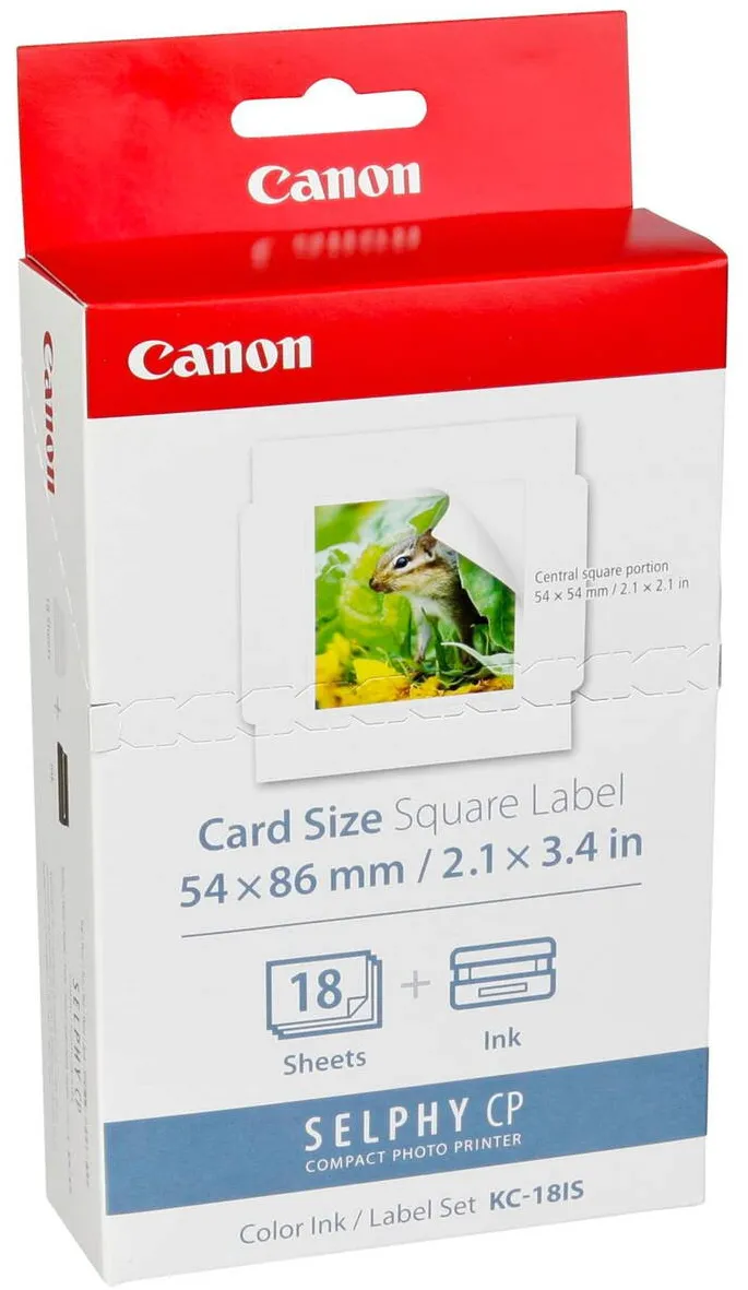 Consumabil Termic Canon KC-18 IS Sticker 50x50 mm