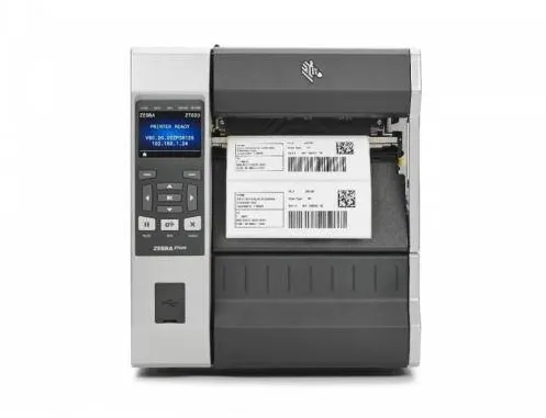 Imprimanta Termica  ZEBRA TT Printer ZT620; 6", 300 dpi, Euro and UK cord, Serial, USB, Gigabit Ethernet, Bluetooth 4.0, USB Host, Rewind, Color, ZPL