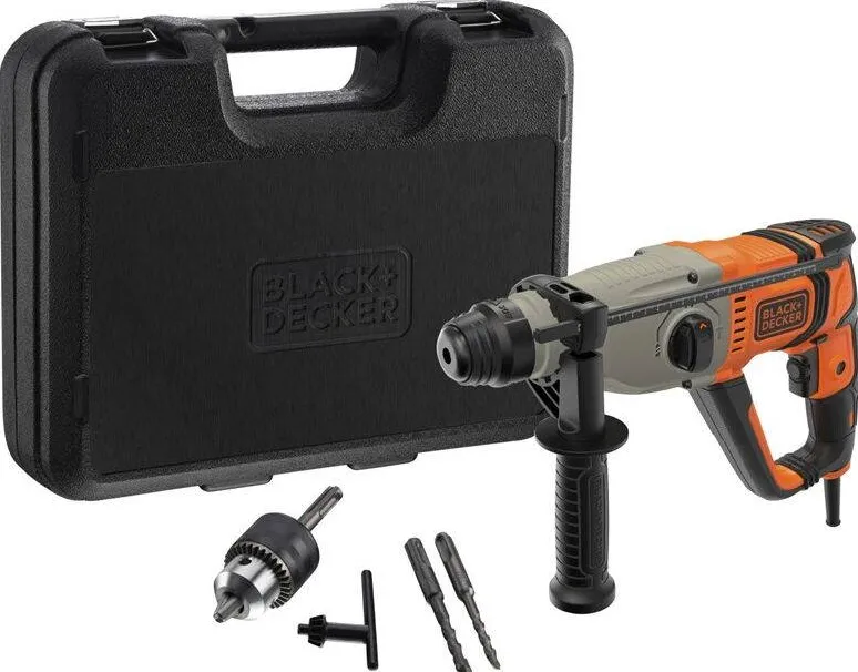 Black & Decker Masina de Gaurit cu Impact BEHS02K 800 W