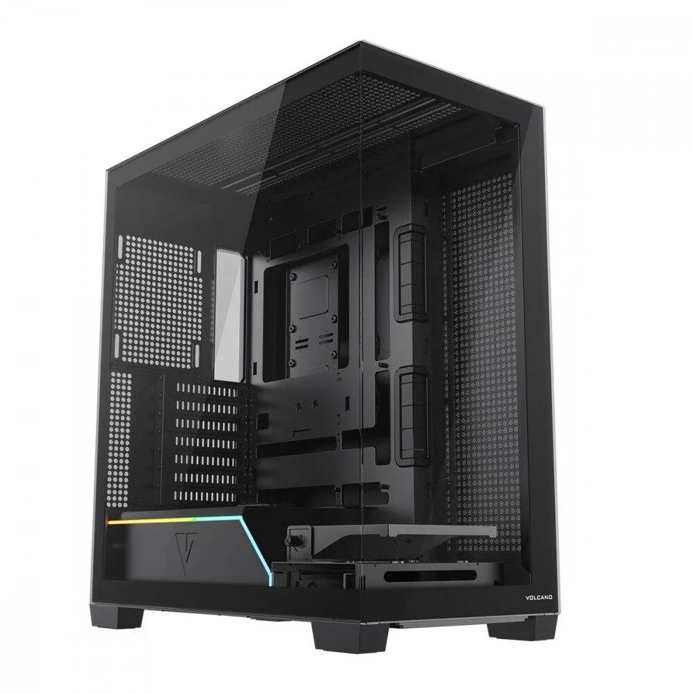 Carcasa PC Modecom Case PC VOLCANO STELLAR PLUS ARGB MIDI NF Black