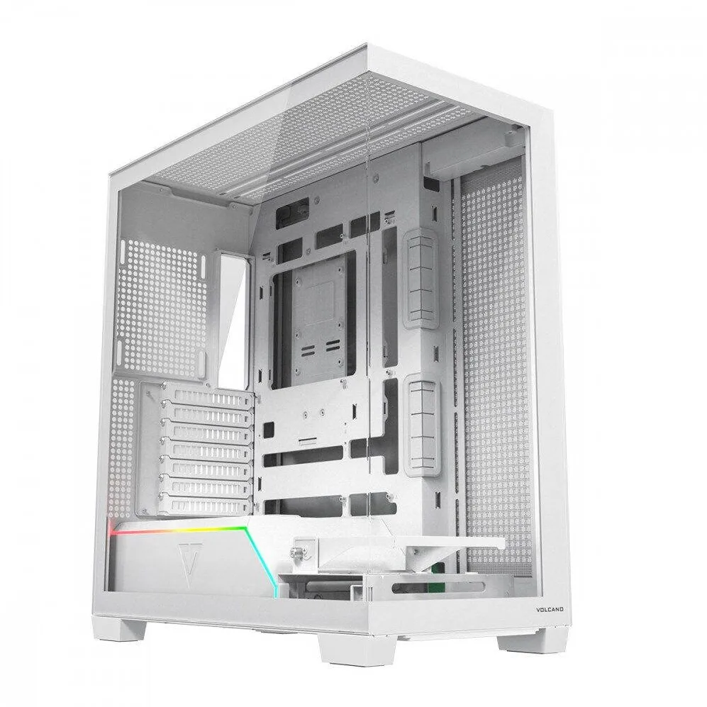 Carcasa PC Modecom Case PC VOLCANO STELLAR PLUS ARGB MIDI NF White