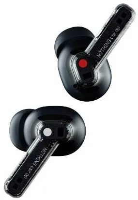 Casti Bluetooth Nothing in-ear Nothing Ear (a), True Wireless, Bluetooth, Hi-Res LDAC, Noise Cancelling 45 dB, Autonomie 42.5 ore, Dual Connection, IP54, Black